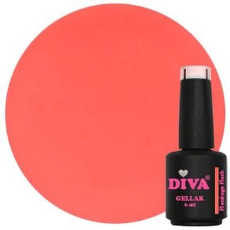 Diva 109 Gellak Flamingo Flash 6 ml.