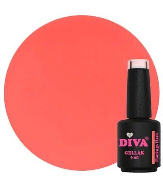 Diva 109 Gellak Flamingo Flash 6 ml.