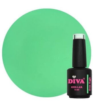 Diva 113 Gellak Green Giggle 6 ml.