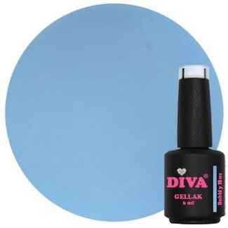 Diva 101 Gellak Bubbly Blue 6 ml.