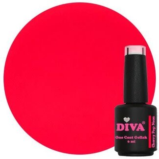 Diva 144 Gellak Cherry Pop Neon 6 ml.