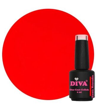 Diva 141 Gellak Electric Watermelon 6 ml.