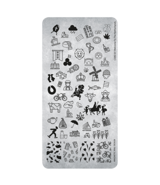 Magnetic Stempelplaat 81 Welcome to the Netherlands