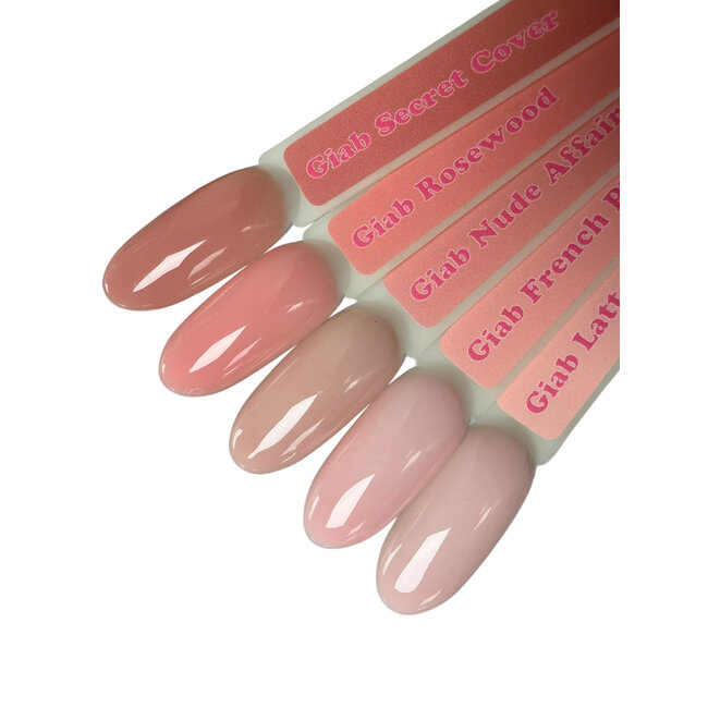 Set Gel in a Bottle Classy Collection 5 x 15 ml. incl. Sticker