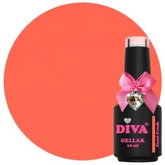 Diva 235 Gellak Coral Crush 10 ml.