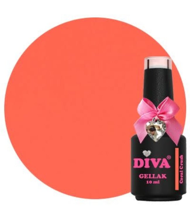 Diva 235 Gellak Coral Crush 10 ml.