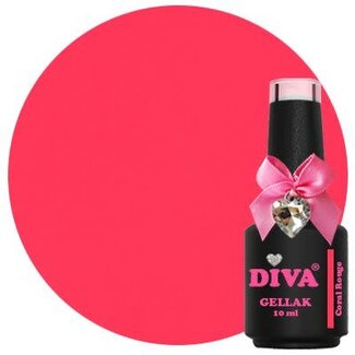 Diva 237 Gellak Coral Rouge 10 ml.