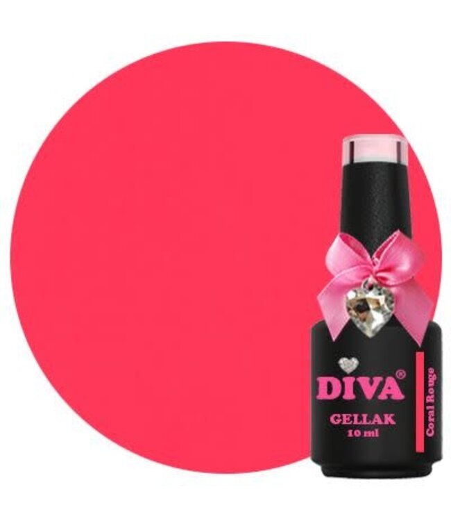 Diva 237 Gellak Coral Rouge 10 ml.