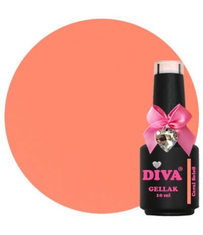 Diva 238 Gellak Coral Soleil 10 ml.