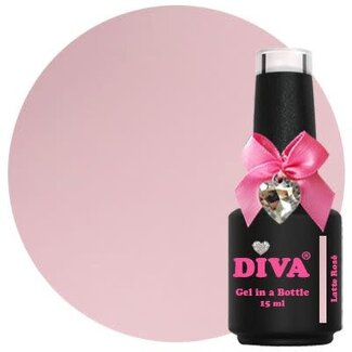 Diva Gel in a Bottle Latte Rosé 15 ml.