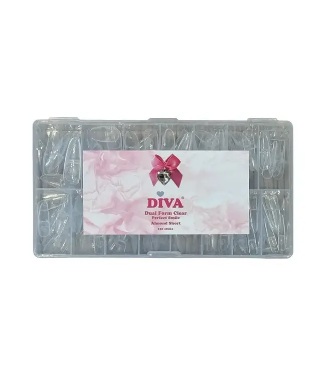 Dual Form Almond Perfect Smile Line in Tipbox 150 st.