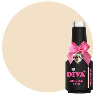 Diva 224 Gellak Vanilla Cream 10 ml.