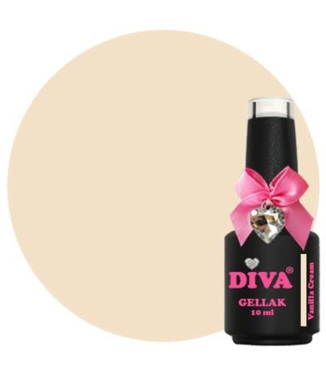 Diva 224 Gellak Vamilla Cream 10 ml.