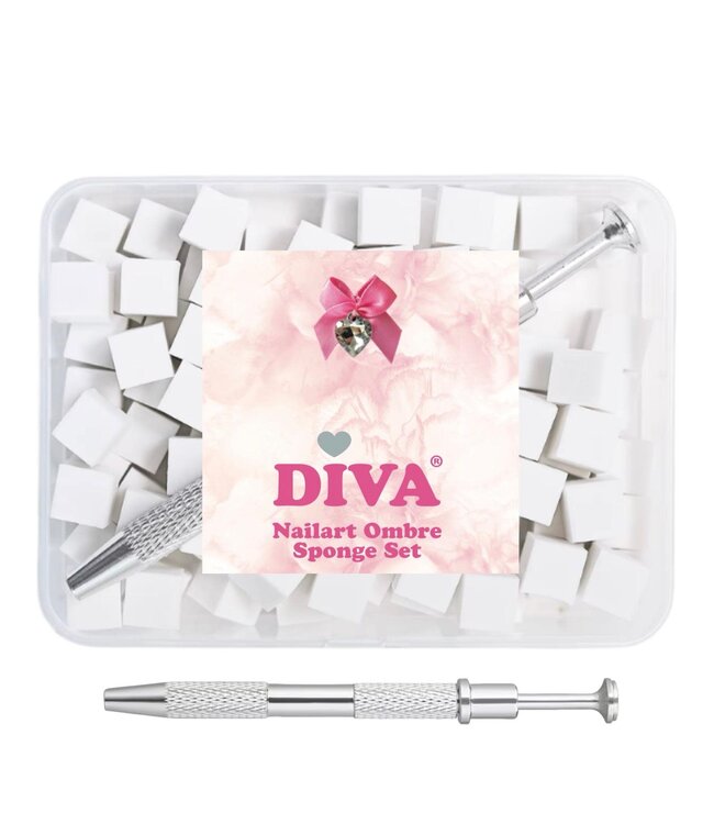 Ombre Sponge set met Gripper
