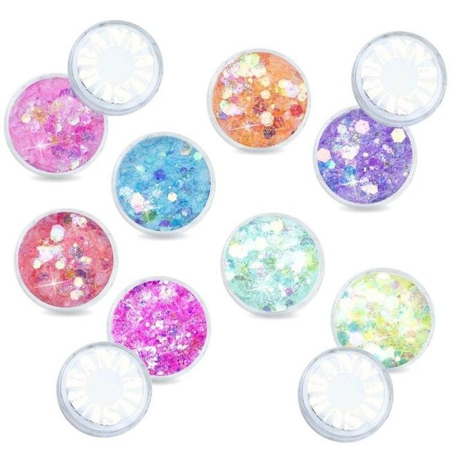 Summer Splash Glitter Collection 8 st.