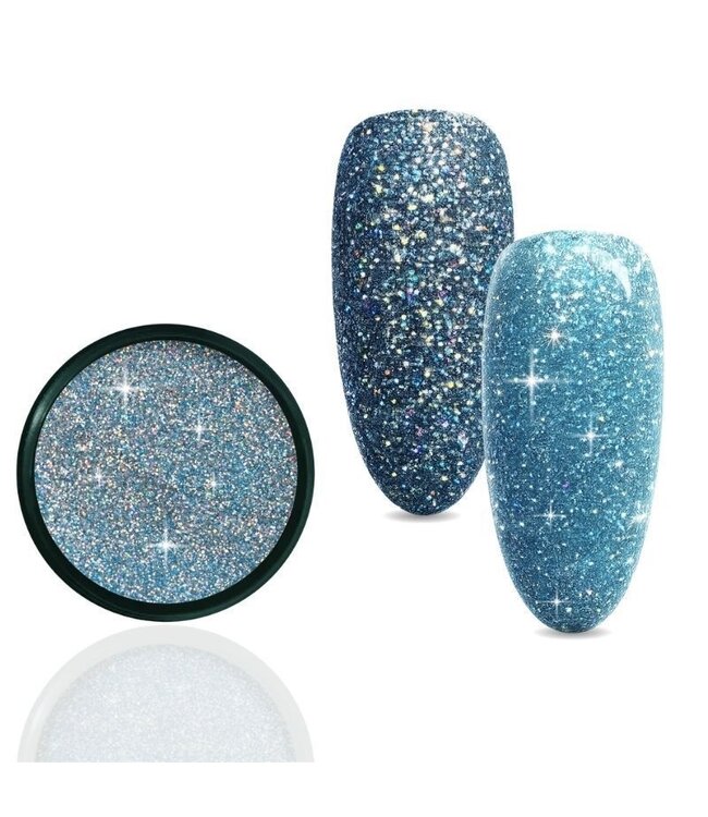 Reflective Holo Blue