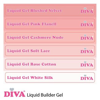 Diva Colorpop Stickers Liquid Builder Gel Collection