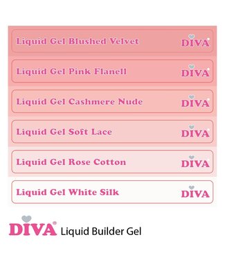 Diva Colorpop Stickers Liquid Builder Gel Collection