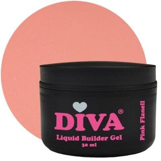 Diva Liquid Builder Gel Pink Flanell 30 ml.