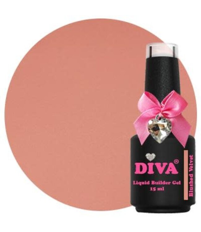 Diva Liquid Builder Gel Blushed Velvet 15 ml.