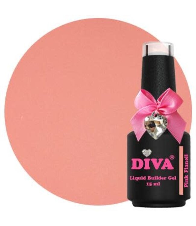 Diva Liquid Builder Gel Pink Flanell 15 ml.