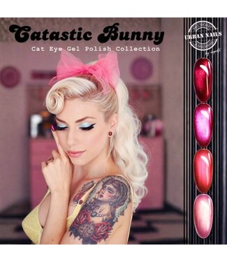 Urban Nails Catastic Bunny Cat Eye Gelpolish Collection 4x 8 gr.