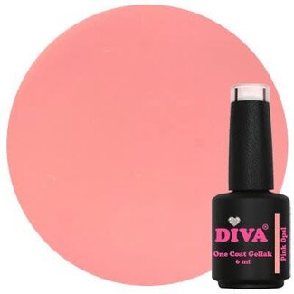 Diva 324 One Coat Gellak Pink Opal 6 ml.