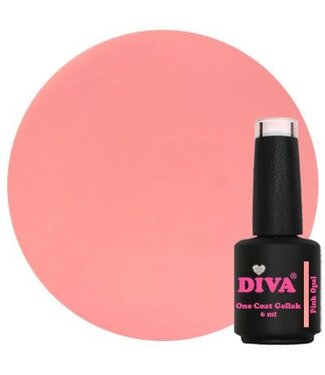 Diva 324 One Coat Gellak Pink Opal 6 ml.