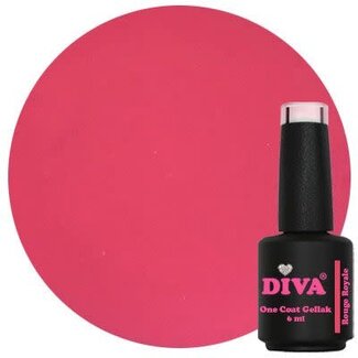 Diva 325 One Coat Gellak Rouge Royale 6 ml.