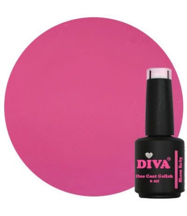 326 One Coat Gellak Sheen Ruby 6 ml.