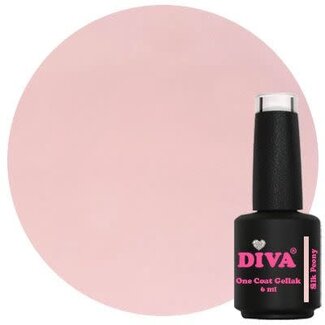 Diva 327 One Coat Gellak Silk Peony 6 ml.