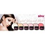 Set Builder Gel Low Heat Crystal Glow and Glam 6 x 15 ml en gratis Fineliner Long