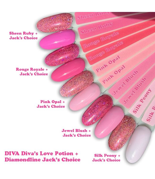 323 One Coat Gellak Jewel Blush 6 ml.
