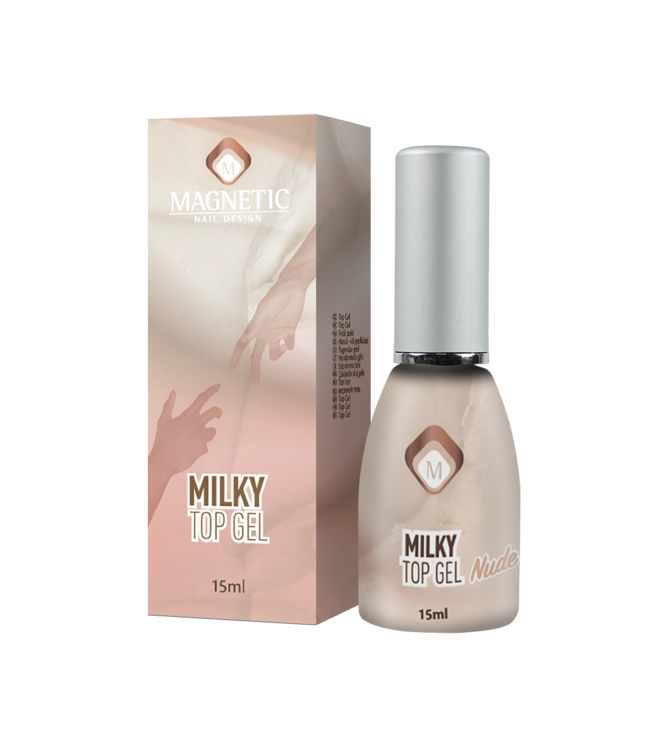 Milky Top Gel Nude 15 ml.