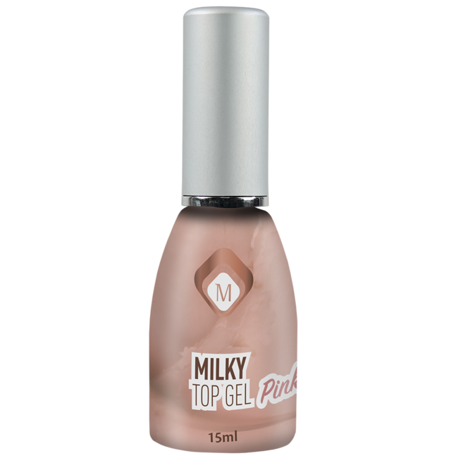 Milky Top Gel Pink 15 ml.