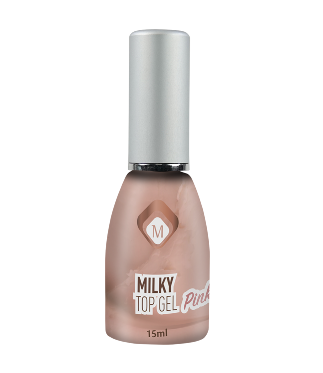 Milky Top Gel Pink 15 ml.