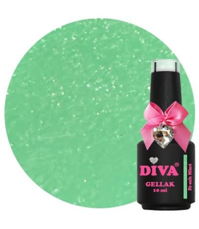 Diva 261 Gellak Fresh Mint 10 ml.