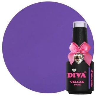 Diva 158 Gellak Violet Voltage 10 ml.