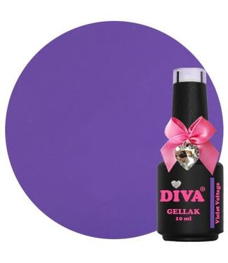 Diva 158 Gellak Violet Voltage 10 ml.