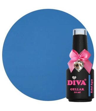 Diva 171 Gellak Rebel Aqua 10 ml.