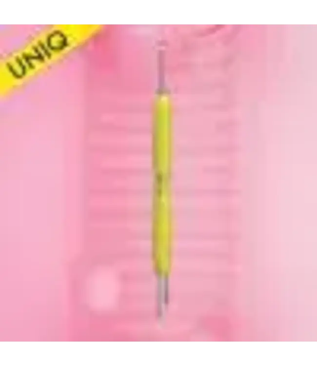 UNIQ Cuticle Pusher Gummy 11 type 2 Yellow