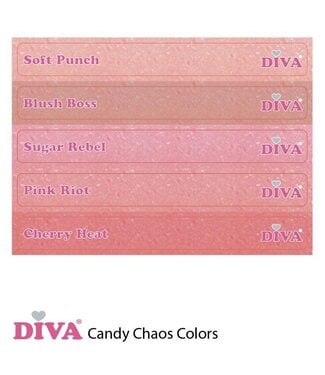 Diva Colorpop Stickers Candy Chaos Colors