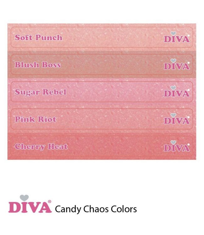 Diva Colorpop Stickers Candy Chaos Colors