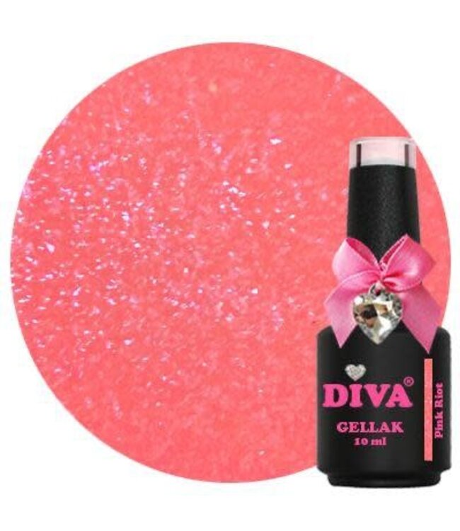 Diva 283 Gellak Pink Riot 10 ml.