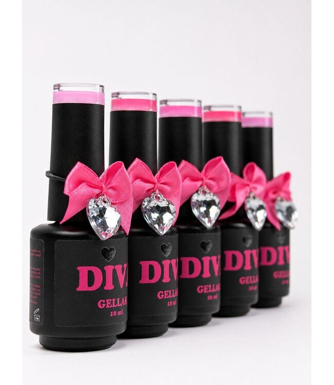 Set Gellak Candy Chaos Colors 5 st. 10 ml. + Gratis Colorpop Stickers
