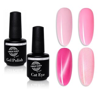 Urban Nails Pink Revival Gelpolish Collection 4x 15 gr.