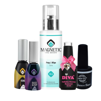 Prep, Primer, Bond en Base Gels