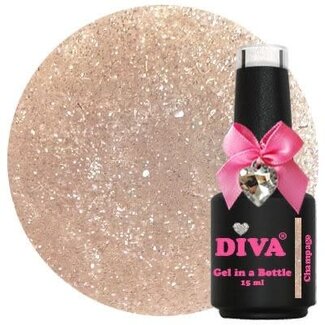 Diva Gel in a Bottle Champagne 15 ml.