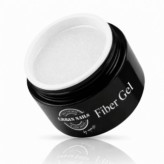 Urban Nails Fiber Gel Sparkle White