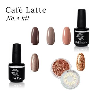 Urban Nails Café Latte No. 2 Kit